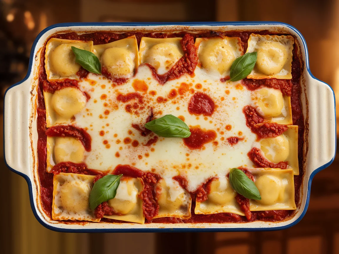 Ravioli Bake